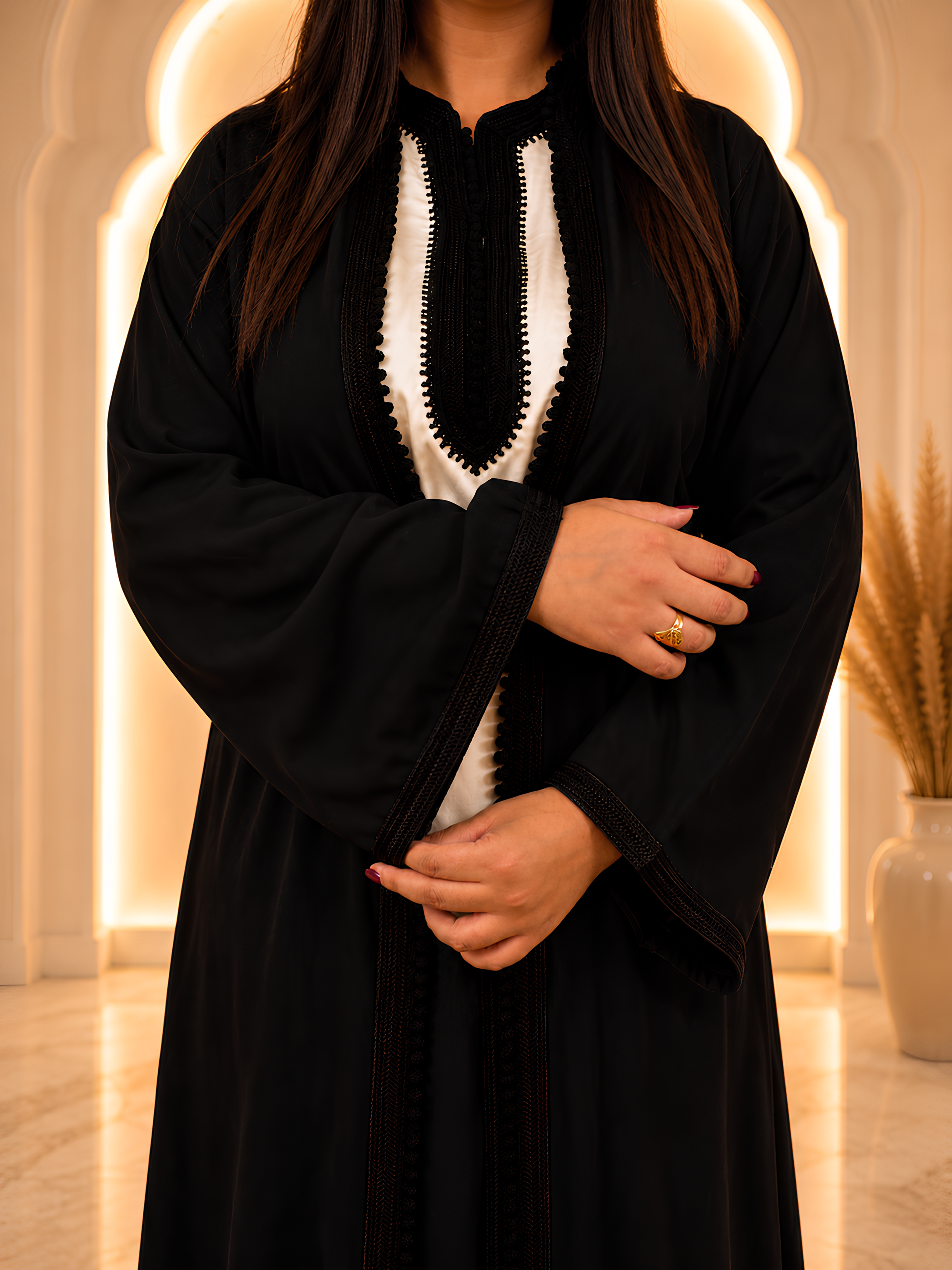 Noir Heritage Abaya